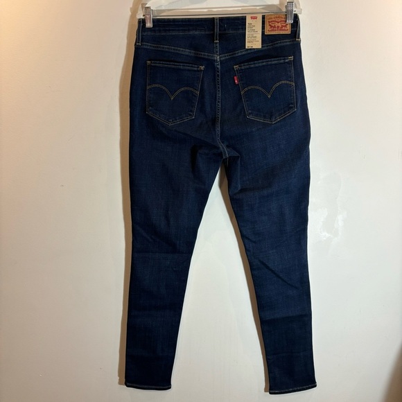 LEVI’S 721 Sz 32 Skinny High Rise Dark Wash Jeans New with Tags - Picture 7 of 10